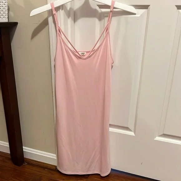 Garage | Dresses | Garage Pastel Pink Adjustable Spaghetti Strap Dress Size  Sp | Poshmark